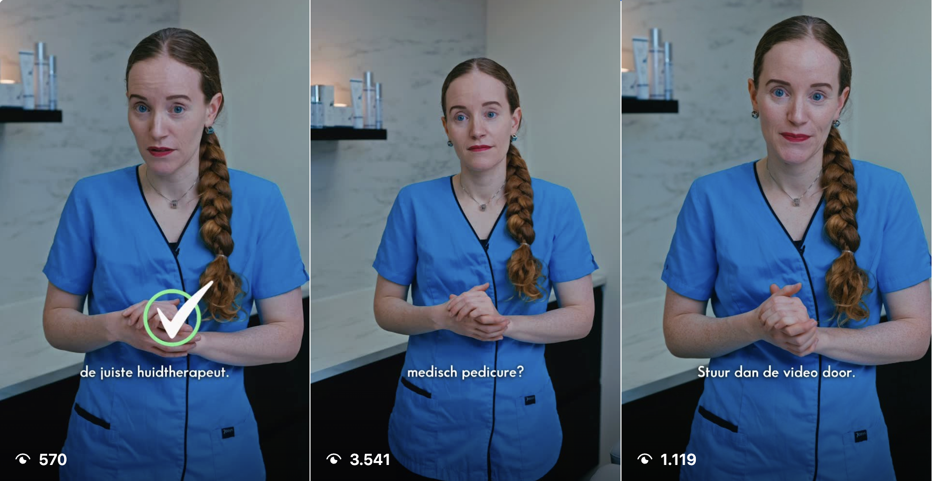 Huidtherapie Gelderblom videocontent